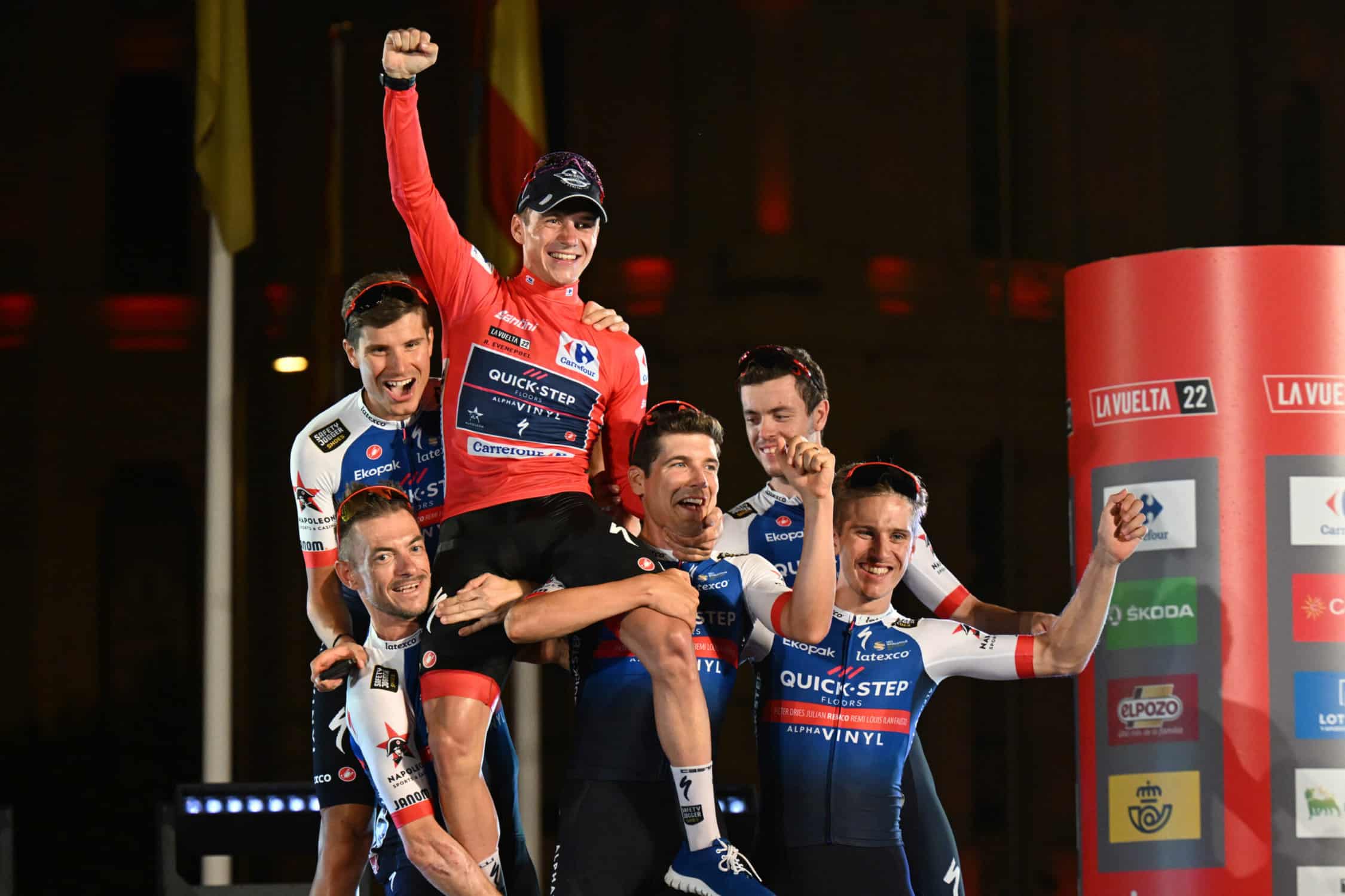 Remco Evenepoel won the 2022 Vuelta Espana