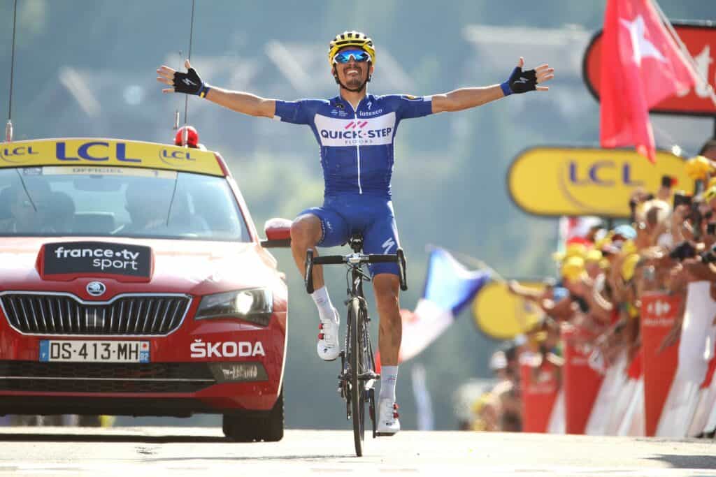 Julian Alaphilipe wins 2018 Tour de France Stage 10