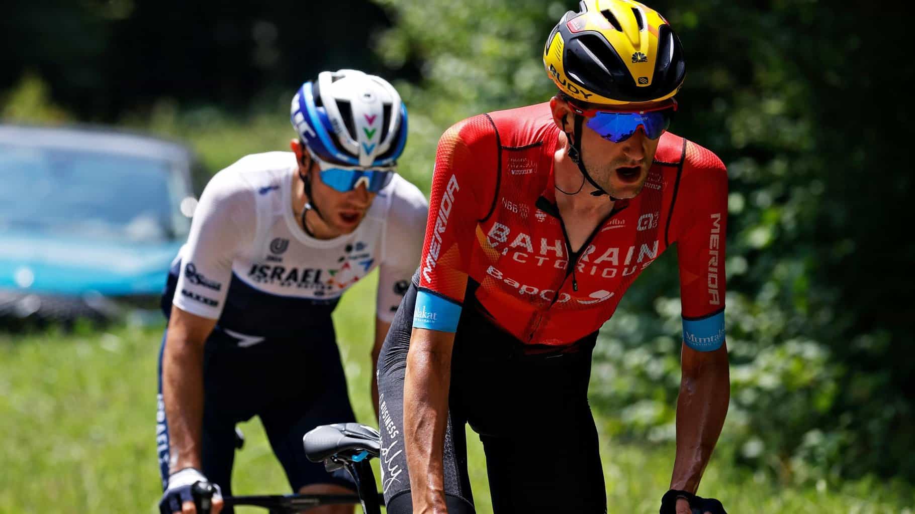 Wout Poels at Col des Saisies in 2021