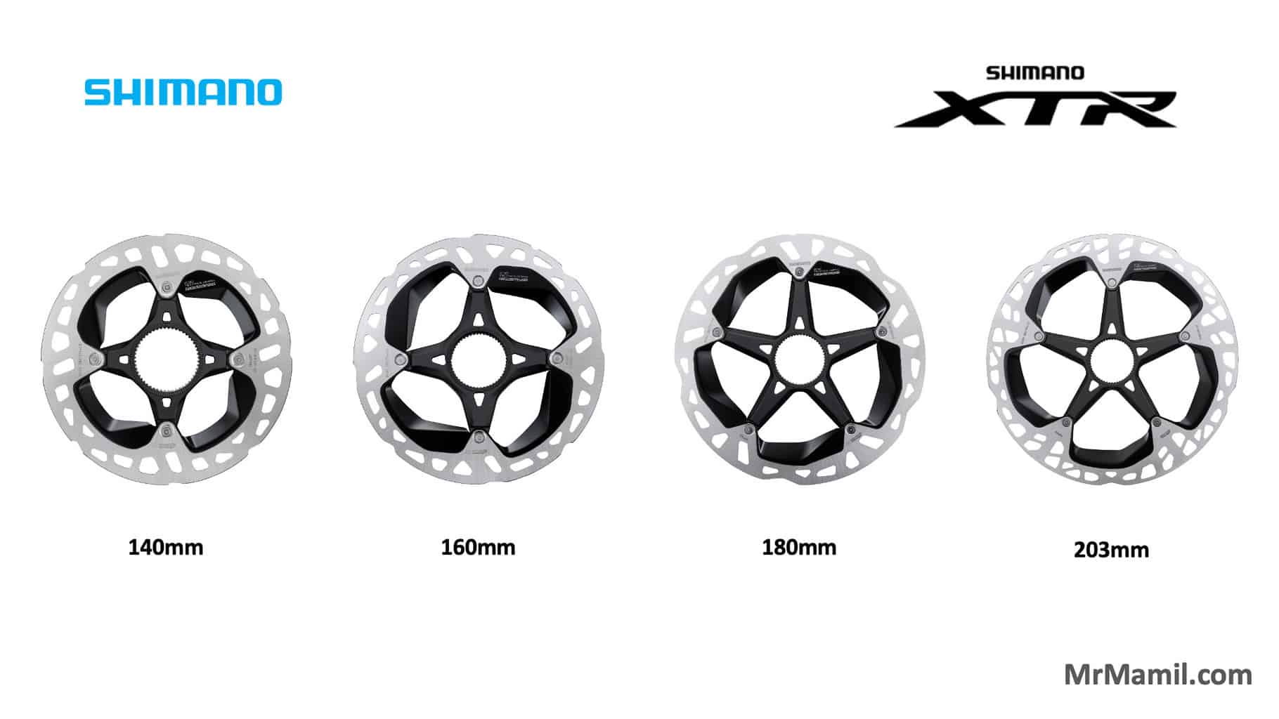Shimano XTR MT900 Rotors various sizes
