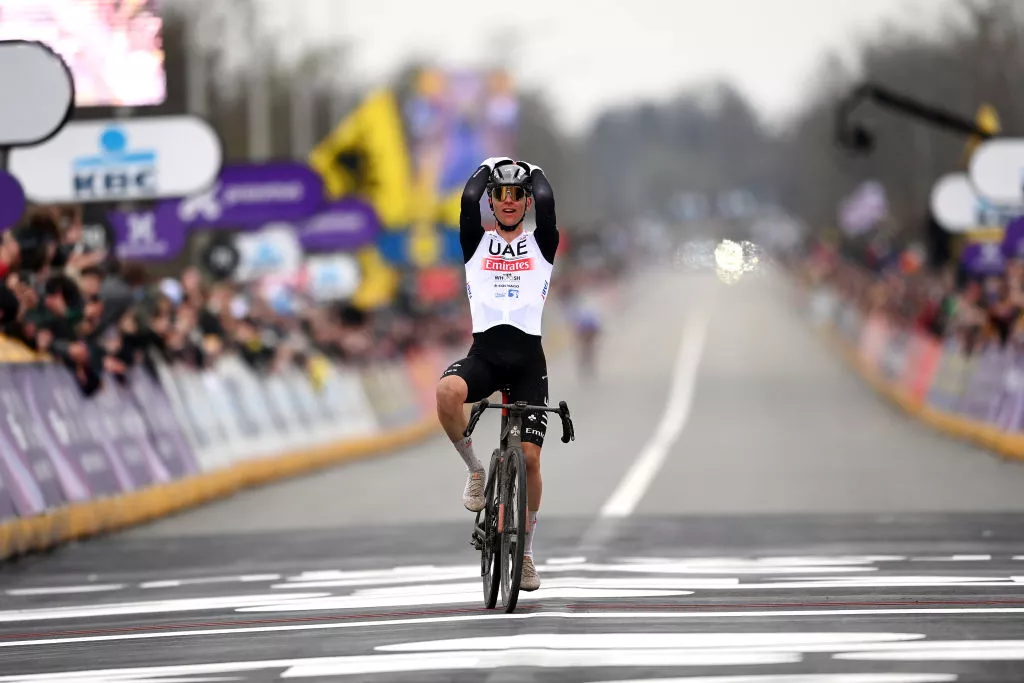 Tadej Pogacar wins 2023 Tour of Flanders