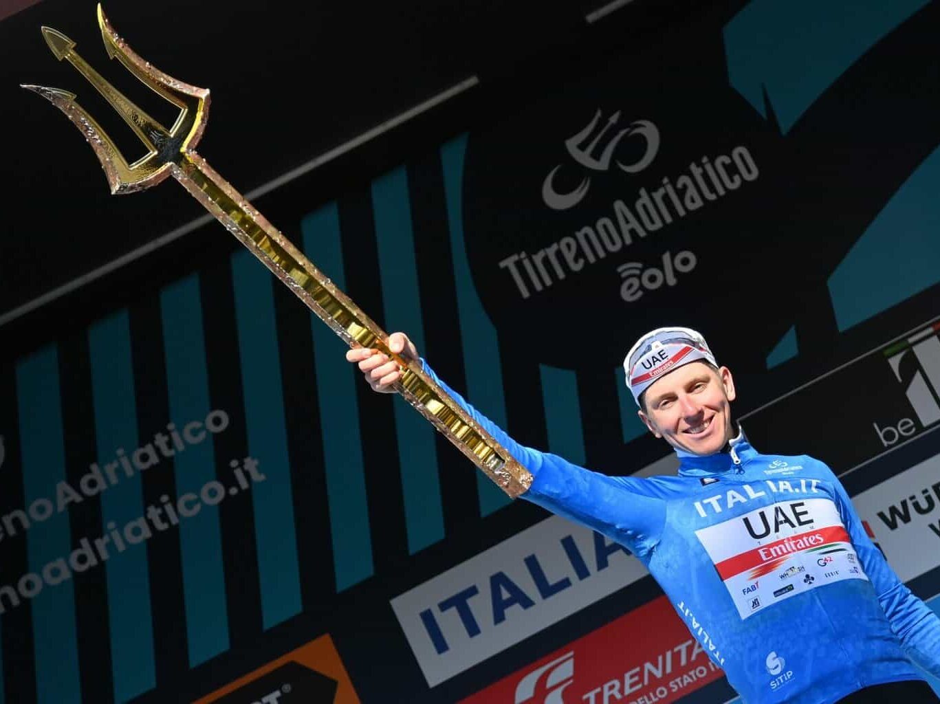 2022 Tirreno-Adriatico Winner Tadej Pogacar