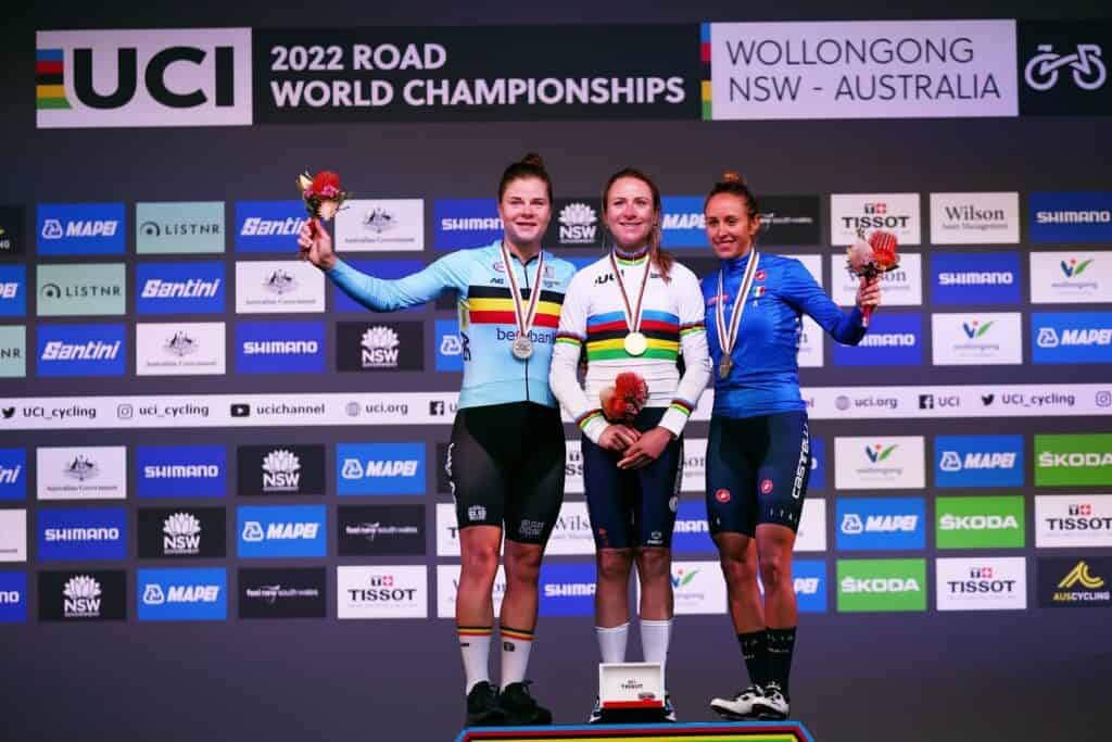 2022 UCI Road World Championship Women Winners