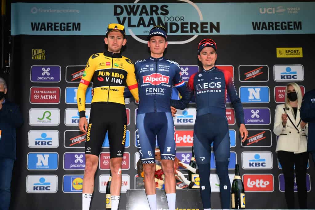 Mathieu van der Poel wins 2022 Dwars door Vlaanderen