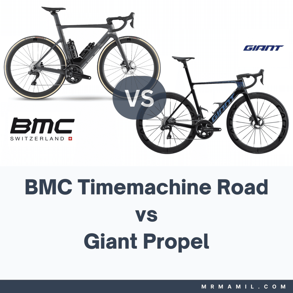 BMC Timemachine Road vs Giant Propel Advanced