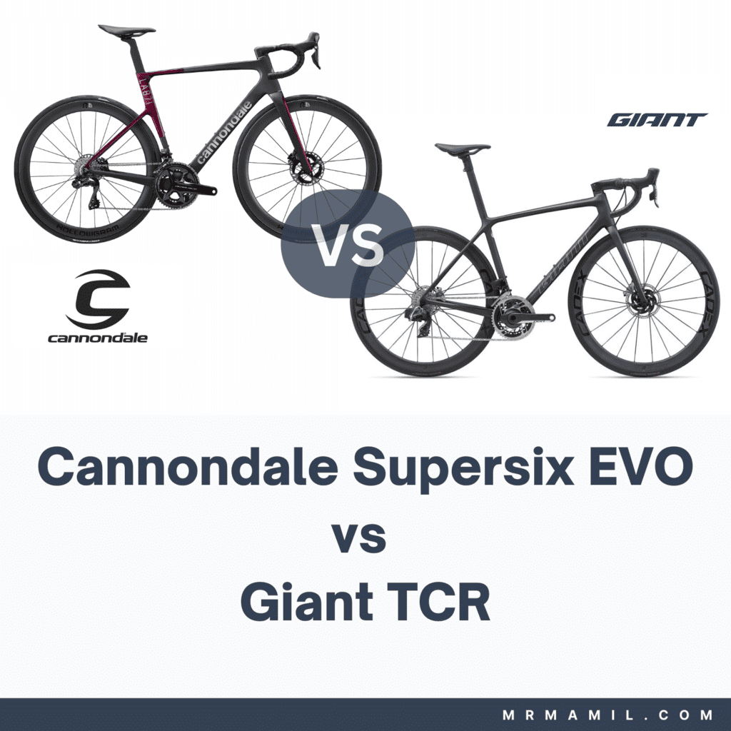 Cannondale Supersix Evo vs Giant TCR Advanced