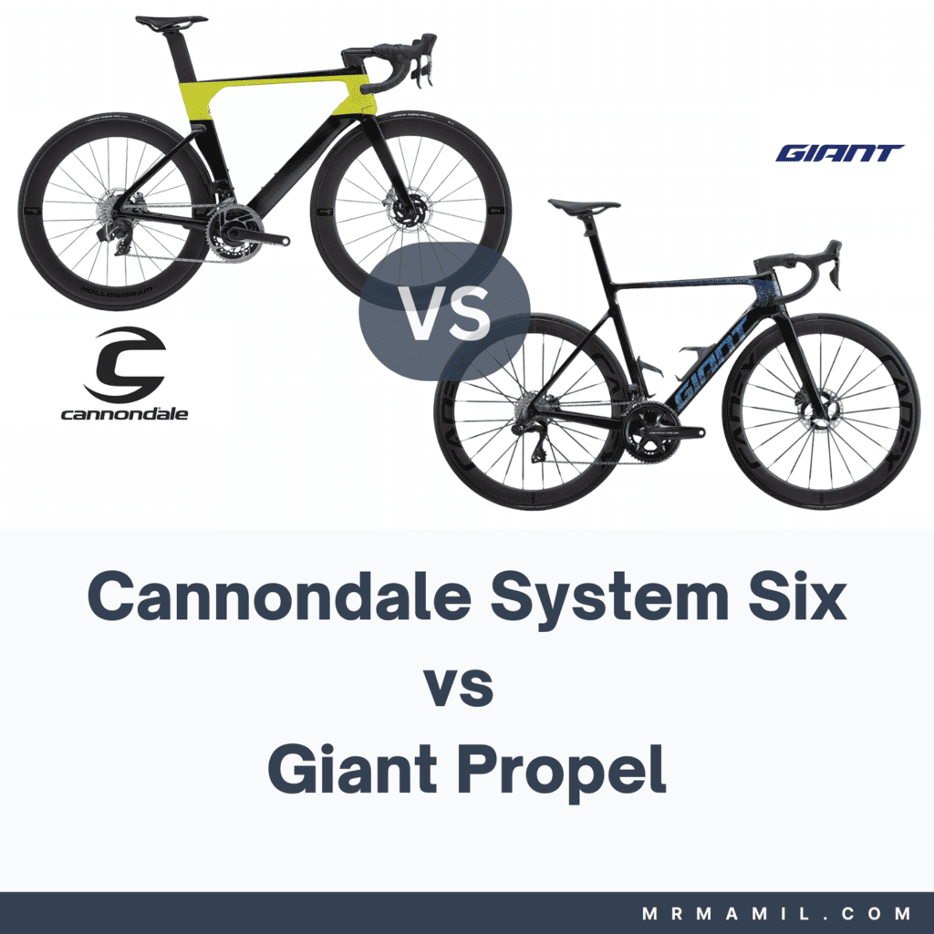 Cannondale System Six vs Giant Propel Advanced