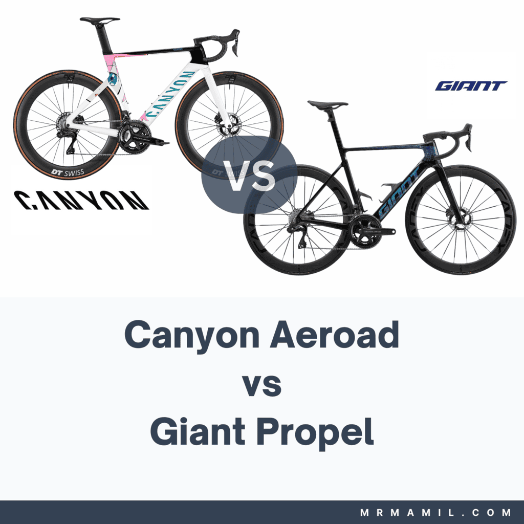 Canyon Aeroad vs Giant Propel