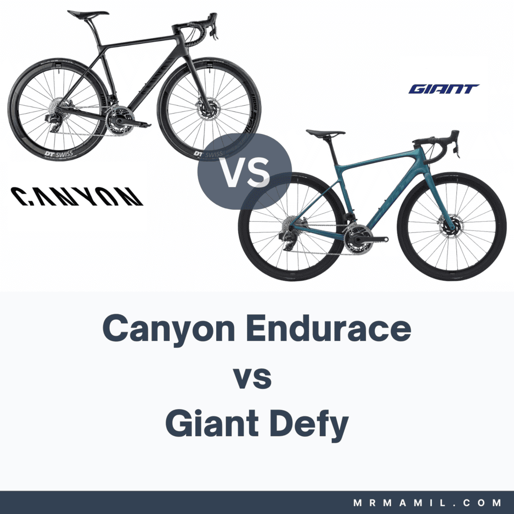 Canyon Endurace vs Giant Defy