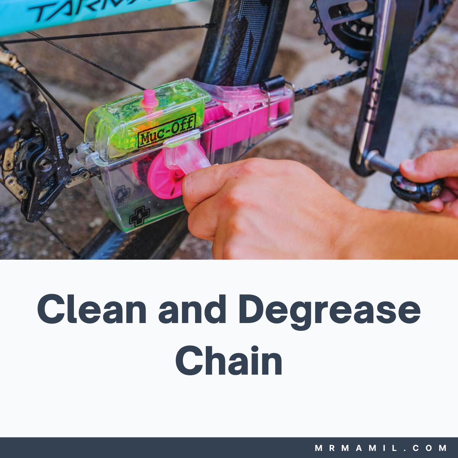 Clean and Degrease Bike Chain