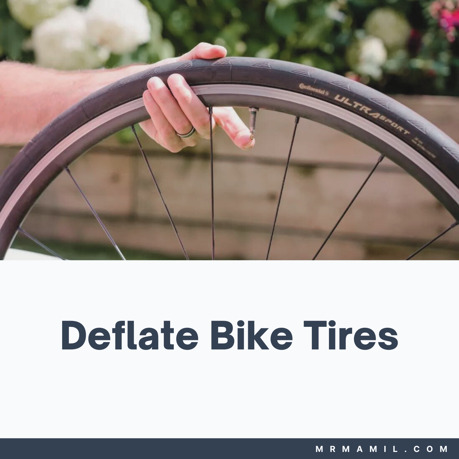 How to Deflate Bike Tires
