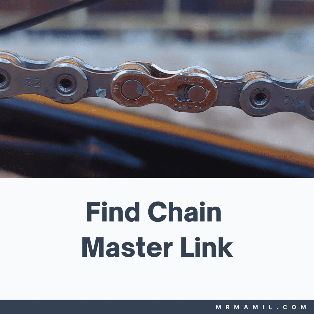 How to Find Chain Masterlink