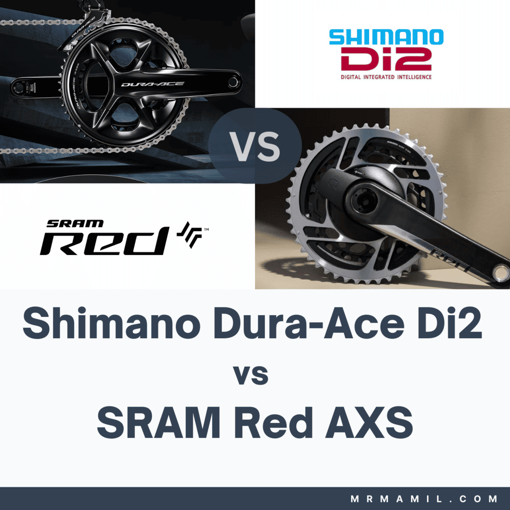 Shimano Dura-Ace Di2 vs SRAM Red AXS Groupset