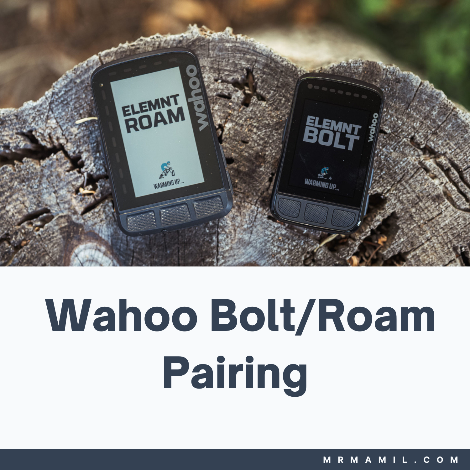 Wahoo Bolt Roam Pairing
