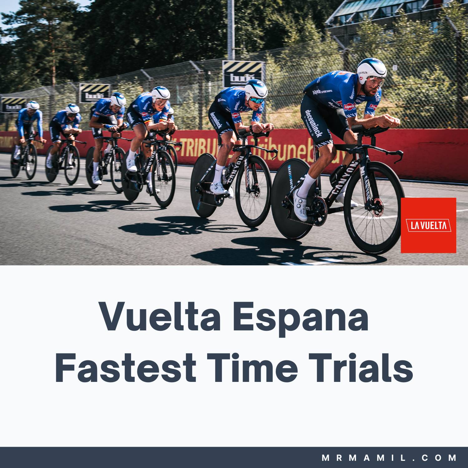 Vuelta Espana Fastest Time Trials