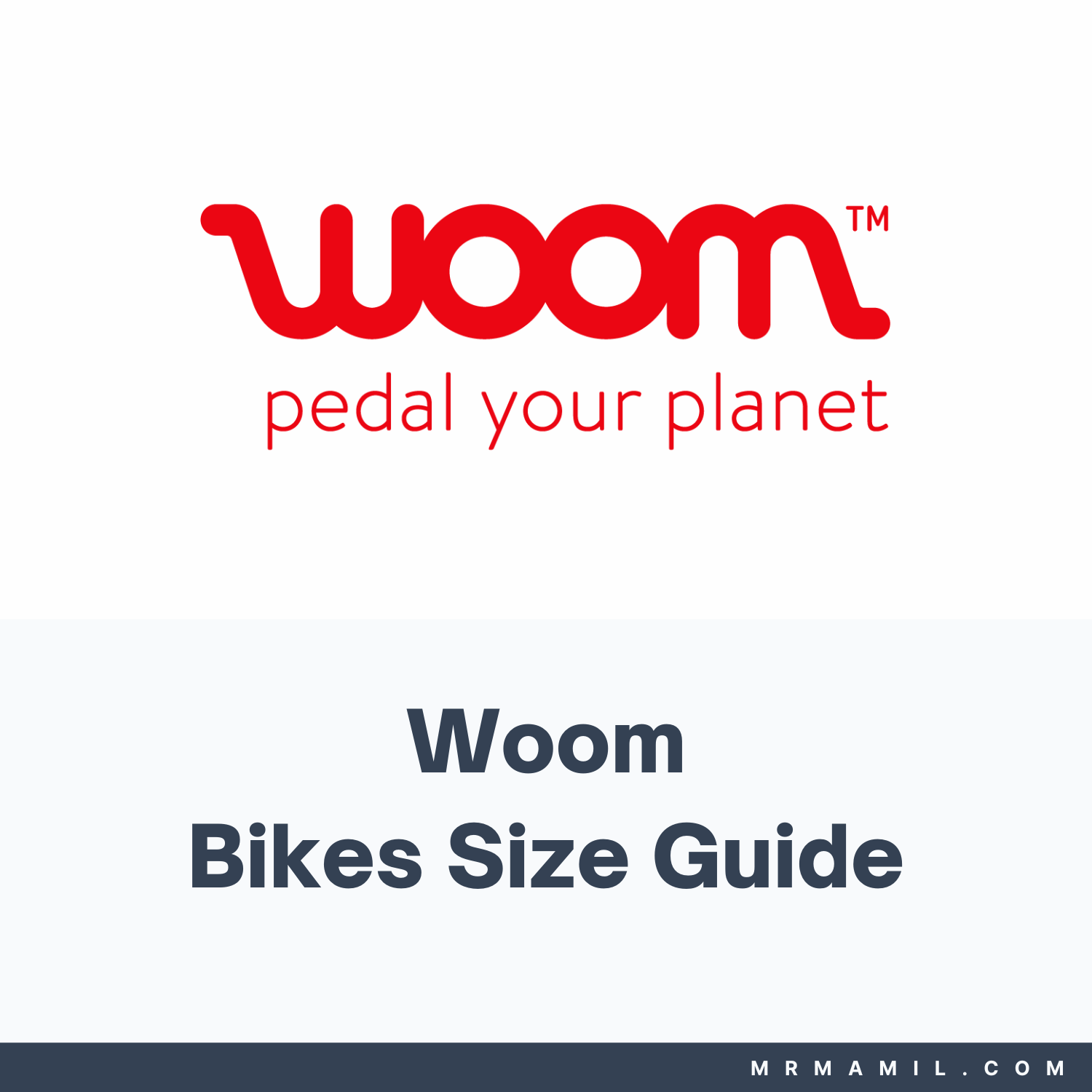 Woom Bikes Size Guide
